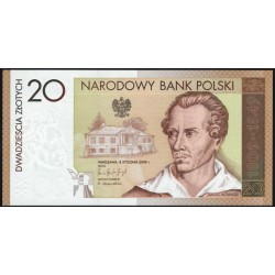 Польша 20 злотых 2009 года, Юбилейные в Буклете (POLAND 20 Złotych 2009) P 180 : UNC