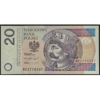 Польша 20 злотых 2016  (POLAND 20 Złotych 2016) P 184 : UNC