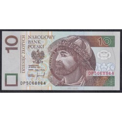 Польша 10 злотых 1994 года, DP5068864 (POLAND 10 Złotych 1994) Р 173: UNC