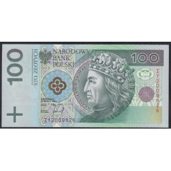 Польша 100 злотых 1994 года,  (POLAND 100 Złotych 1994) Р 176: UNC