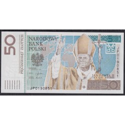 Польша 50 злотых 2006 года, JP0190851 (POLAND 50 Złotych 2006) Р 178: UNC
