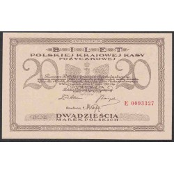 Польша 20 марок 1919 года, Нечастая! (Poland 20 Marek 1919 State Loan Bank ) P 21 UNC