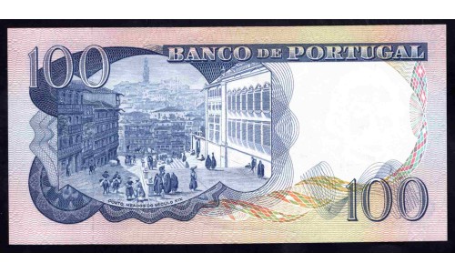 Португалия 100 эскудо 1965 (PORTUGAL 100 Escudos 1965) P 169а(2) : UNC