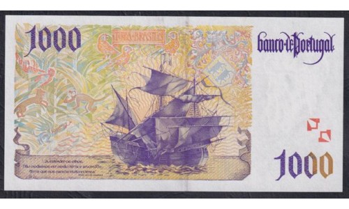 Португалия 1000 эскудо 21.05.1998 (PORTUGAL 1000 Escudos 21.05.1998) P188c(11) : UNC