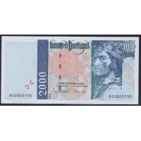 Португалия 2000 эскудо 07.11.2000 (PORTUGAL 2000 Escudos 07.11.2000) P 189d(1) : UNC