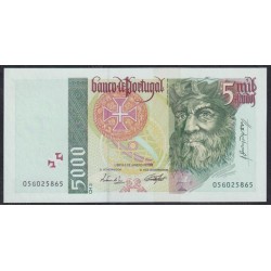 Португалия 5000 эскудо 05.01.1995 (PORTUGAL 5000 Escudos 1995) P 190a(1) : UNC