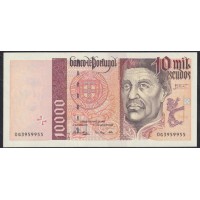 Португалия 10000 эскудо 02.05.1996 (PORTUGAL 10000 Escudos 02.05.1996) P 191a(2) : UNC