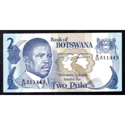 Ботсвана 2 пула 1982 года (Botswana 2 pula 1982) P 7d: UNC