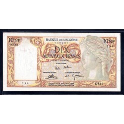 Алжир 10 новых франков 1960 год (Algeria 10 nouveaux francs 1960) P 119a: aUNC