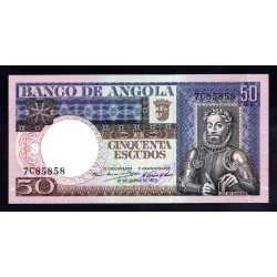 Ангола 50 эскудо 1973 год (Angola 50 escudo 1973) P 105: UNC