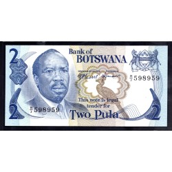 Ботсвана 2 пула 1976 год (Botswana 2 pula 1976) P 2a: UNC