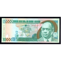 Гвинея - Биссау 10000 песо 1990 год (GUINE-BISSAU 10000 pesos 1990) P 15a: UNC
