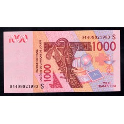 Западные Африканские Штаты (Гвинея - Биссау) 1000 франков 2003 года (West African States (GUINE-BISSAU) 1000 francs 2003 g.) P915S:Unc