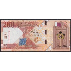 Катар 200 риалов 2020 (Qatar 200 riyals 2020) P W37(1): UNC