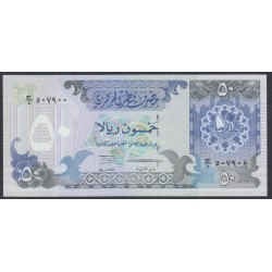 Катар 50 риал б/д (1996) (Qatar 50 riyals ND (1996)) P 17: UNC 