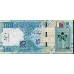 Катар 100 риалов 2020 (Qatar 100 riyals 2020) P W36 : UNC