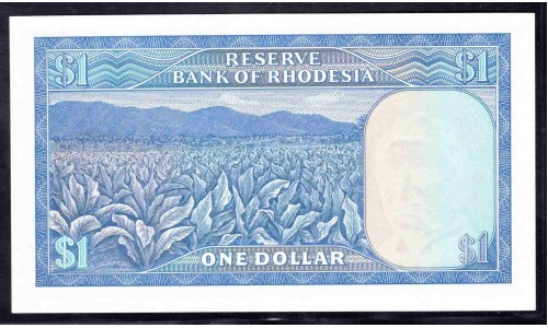 Родезия 1 доллар 1978 (RHODESIA 1 dollar 1978) P 34c : UNC
