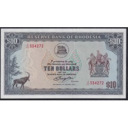 Родезия 10 долларов 1979 (RHODESIA 10 dollars 1979) P 41а: UNC 
