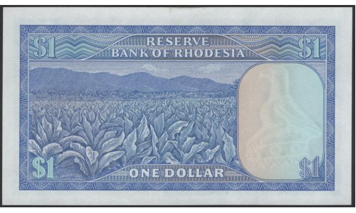Родезия 1 доллар 1979 (RHODESIA 1 dollar 1979) P 38 : UNC-