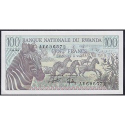 Руанда 100 франков 1978 г. (RWANDA 100 francs 1978) P 12: UNC