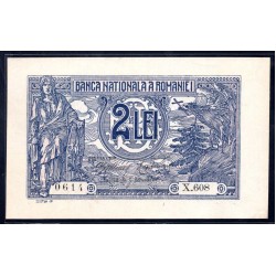 Румыния 2 лей ND (1915) (ROMANIA 2 Lei ND (1915)) P18:Unc