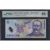 Румыния 1 миллион лей 2003 года, Серия Замещения 032Z0479737 (ROMANIA 1.000.000 Lei 2003) P 116a(1): PMG Gem UNC 66 EPO