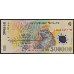 Румыния 500000 лей 2000 года, RARE (ROMANIA 500000 Lei 2000, RARE) P 115a: UNC