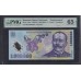 Румыния 1 миллион лей 2003 года, Серия Замещения 032Z0479877 (ROMANIA 1.000.000 Lei 2003) P 116a*: UNC PMG 65 EPO