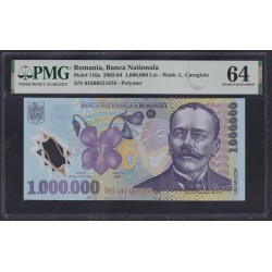 Румыния 1 миллион лей 2003-2004 года (ROMANIA 1.000.000 Lei 2003-2004) P 116: UNC PMG 64
