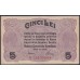 Румыния 5 лей ND (1917). С Печатью (ROMANIA 5 lei ND (1917) With a seal) P M5: XF