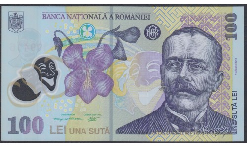 Румыния 100 лей 2018 г. (ROMANIA 100 Lei 2018) P 121i: UNC