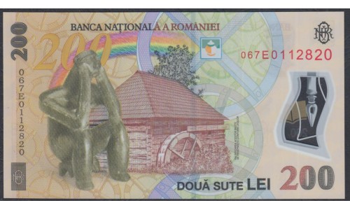Румыния 200 лей 2006 г. (ROMANIA 200 Lei 2006) P 122b: UNC