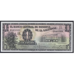 Сальвадор 1 колон 1960 года (EL SALVADOR  1 Colon 1960) P 90b: UNC