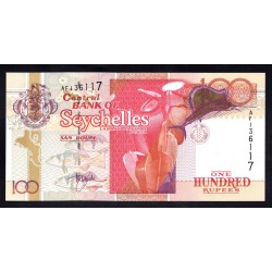 Сейшельские Острова 100 рупий ND (2001 г.) (Seychelles 100 rupees ND (2001)) P 40a: UNC 