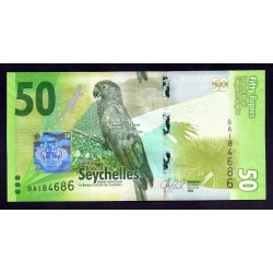 Сейшельские Острова 50 рупий 2016 г. (Seychelles  50 rupees 2016) P 49: UNC 