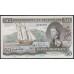 Сейшельские Острова 50 рупий 1968 года, Крайне Редкие, НОМЕР A/1 006969!!! (Seychelles  50 rupees 1968) P 17a: UNC 