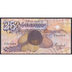 Сейшельские Острова 25 рупий ND (1983 г.) C318894 (Seychelles  25 rupees ND (1983) P 29a: aUNC 