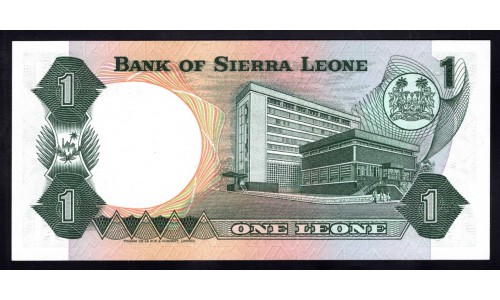 Сьерра - Леоне 1 леоне 1974 г. (SIERRA LEONE 1 leone 1974) P 5a: UNC