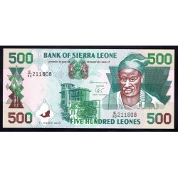 Сьерра - Леоне 500 леоне 2003 г. (SIERRA LEONE 500 leones 2003 g.) P23d:Unc