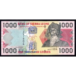 Сьерра - Леоне 1000 леоне 2003 г. (SIERRA LEONE 1000 leones 2003) P 24b: UNC