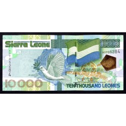 Сьерра - Леоне 10000 леоне 2007 г. (SIERRA LEONE 10000 leones 2007) P 29b: UNC