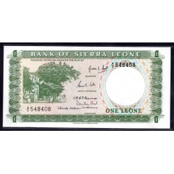 Сьерра - Леоне 1 леоне ND (1964 г.) (SIERRA LEONE 1 leone ND (1964 g.)) P 1а: UNC