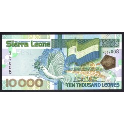 Сьерра - Леоне 10000 леоне 2004 г. (SIERRA LEONE 10000 leones 2004) P 29а: UNC