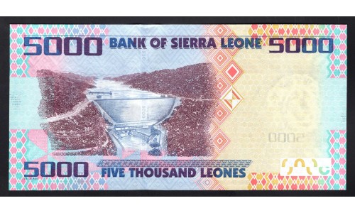 Сьерра - Леоне 5000 леоне 2013 г. (SIERRA LEONE 5000 leones 2013) P 32b: UNC