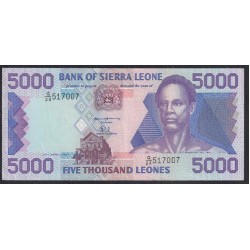 Сьерра - Леоне 5000 леоне 1997 г. (SIERRA LEONE 5000 leones 1997) P 21c: aUNC
