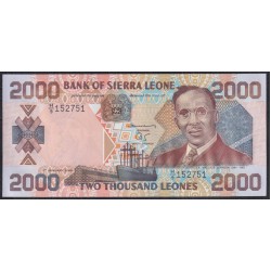 Сьерра - Леоне 2000 леоне 2000 г. (SIERRA LEONE 2000 leones 2000) P 25: UNC