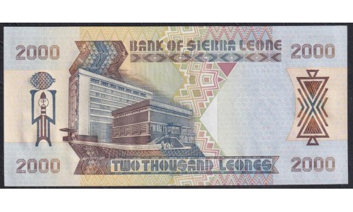 Сьерра - Леоне 2000 леоне 2000 г. (SIERRA LEONE 2000 leones 2000) P 25: UNC