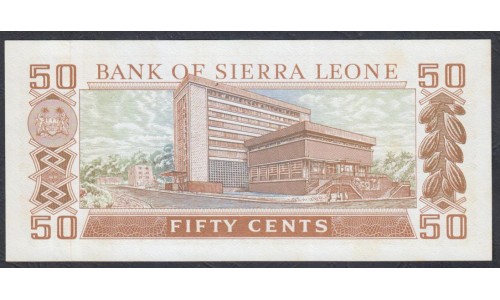 Сьерра - Леоне 50 центов 1980 г. (SIERRA LEONE 50 cents 1980) P 9: UNC