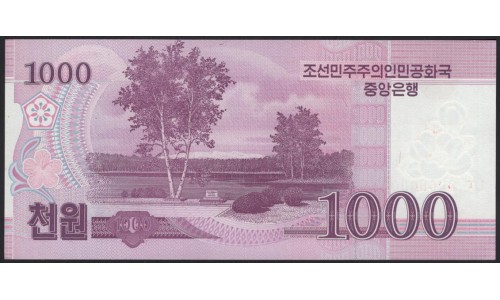 Северная Корея 1000 вон 2008 (2009) ОБРАЗЕЦ (North Korea 1000 won 2008 (2009) SPECIMEN) P 64s : UNC