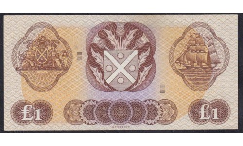 Шотландия 1 фунт 17.07.1968 г. (SCOTLAND 1 Pound  17.07.1968) P 109a: UNC--
